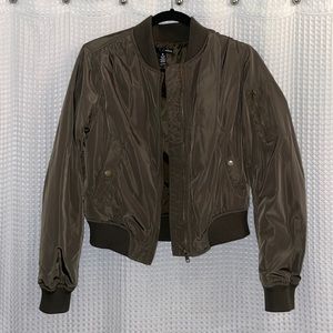 Aqua Bomber Jacket